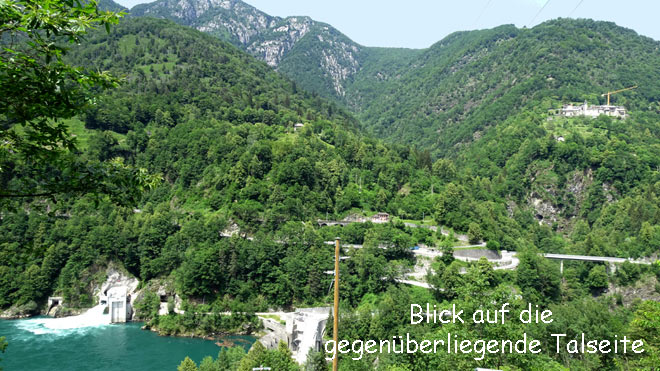 Blick auf die gegenüberliegende Talseite