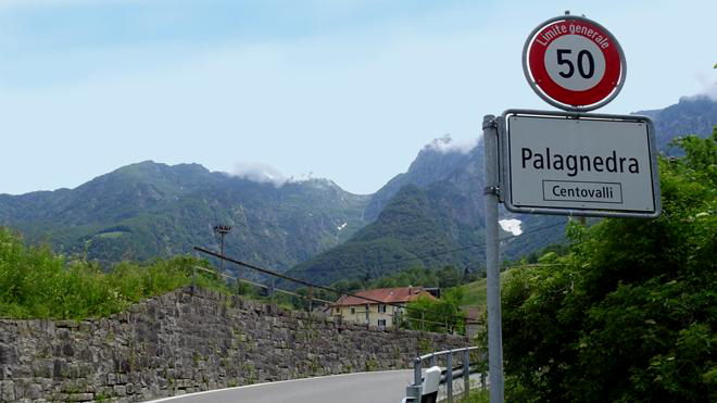 Ankunft in Palagnedra