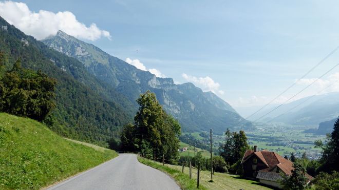 Talfahrt nach Walenstadt