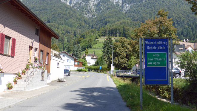 Richtung Walenstadtberg