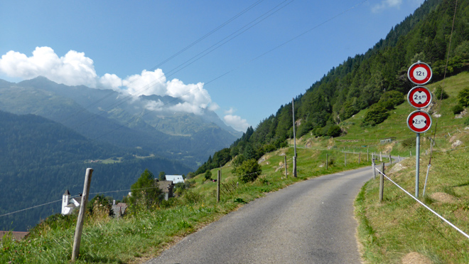 Bergwärts