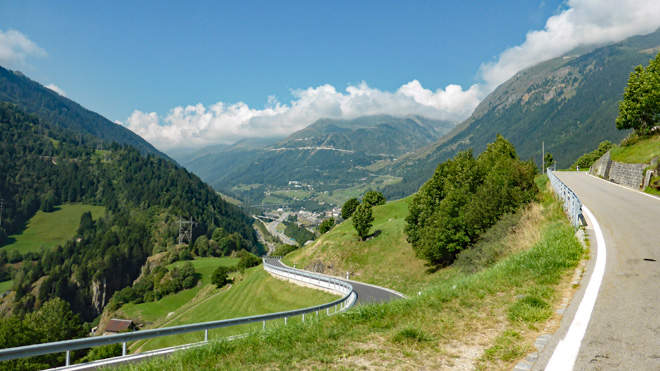 Richtung Brugnasco
