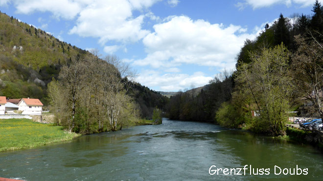 Grenzfluss Doubs