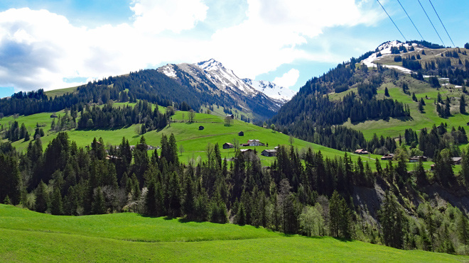 Berge des Turbachtales