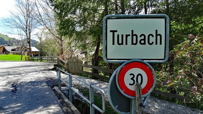 Ankunft in Turbach