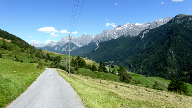 Unterwegs nach Ardez