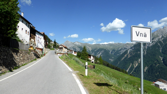 Vnà, Ende dieser kleinen Tour im Unterengadin