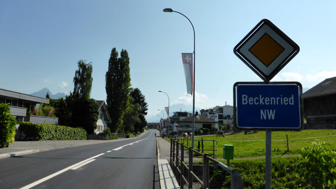 Start und Ziel dieser Rundtour ist Beckenried (NW)