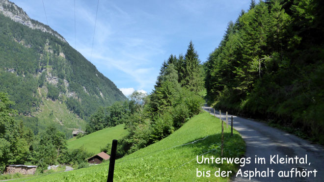 Unterwegs im Kleintal