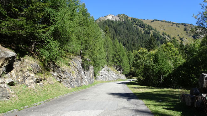 Vor Luzzone, bergwärts
