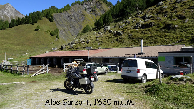 Alpe Garzott, 1630 m.ü.M.