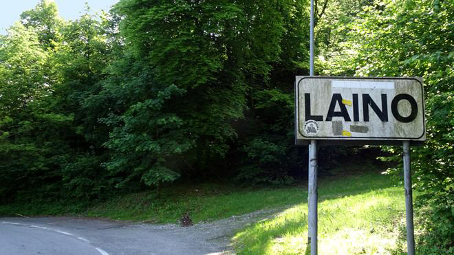 Ankunft in Laino
