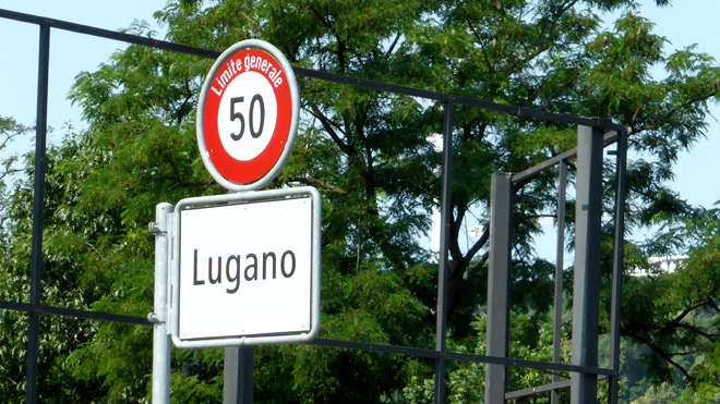 Lugano, Ende deiner fahrt durch diesen Teil des Tessins und die Grenzregion