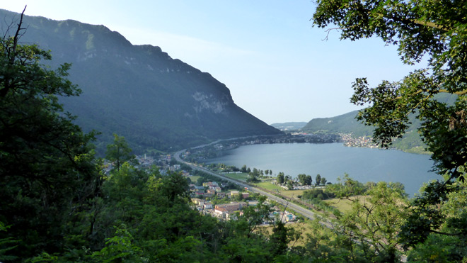 Blick ins Tal Richtung Mendrisio