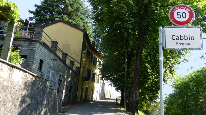 Cabbio, Rückfahrt nach Mendrisio