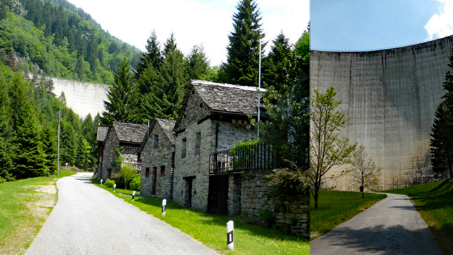 Imposant diese Staumauer!