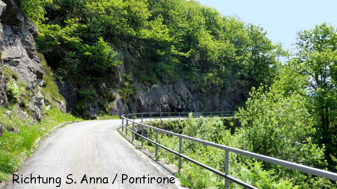 Unterwegs nach S. Anna / Pontirone