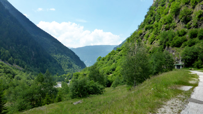 Unterwegs Richtung Fontana