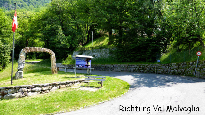Richtung Val Malvaglia