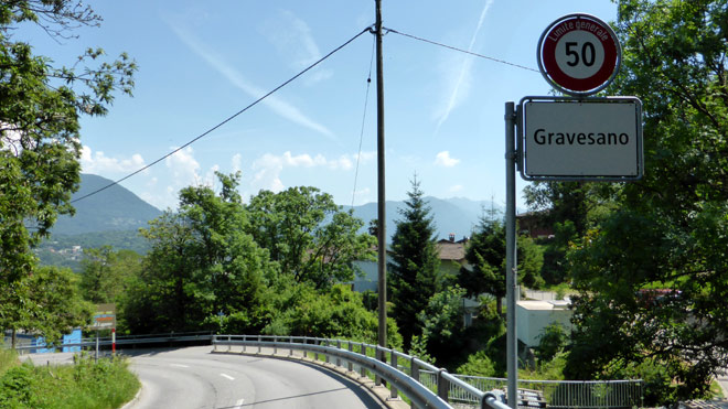 Gravesano, Endpunkt des Arosio