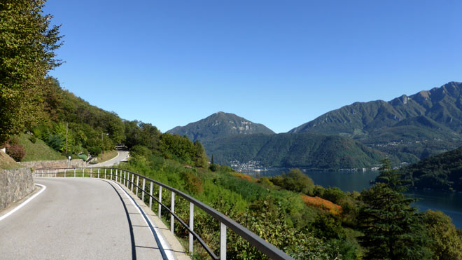 Prächtige Sicht auf den See