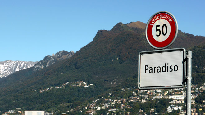 Paradiso / Lugano, Ende dieser Tessinertour