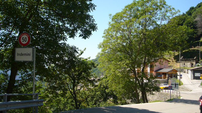 Indemini, letztes Dorf in der Schweiz