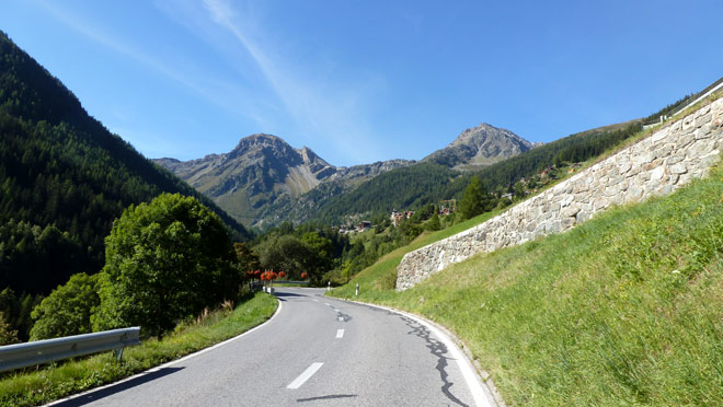 Richtung Grimentz