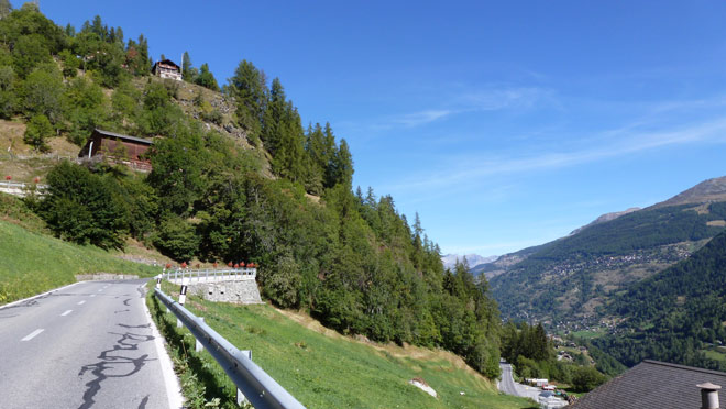 Richtung Grimentz