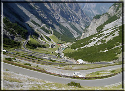 Stilfserjoch, Richtung Bormio